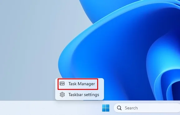 Task Manager - Windows
